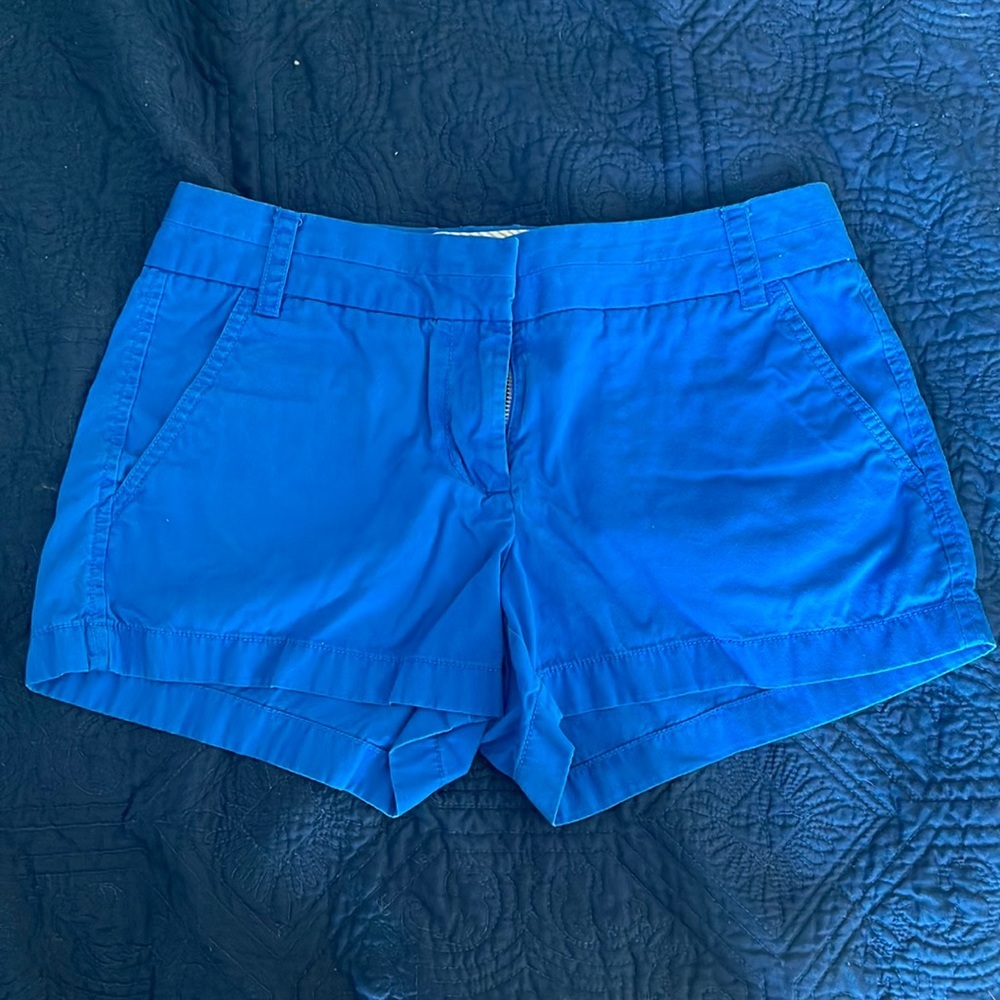 Blue chino Jcrew shorts
